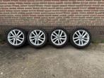 Seat Audi Skoda VW velgen met winterbanden 17”, Ophalen, Gebruikt, Banden en Velgen, 17 inch