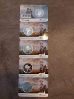 5x waterloovijfje coincard 5 euro munt coincard, Postzegels en Munten, Munten en Bankbiljetten | Verzamelingen, Ophalen of Verzenden