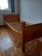 Grenen bed, Ophalen, Gebruikt, 90 cm, 200 cm