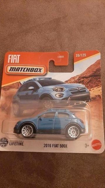 Matchbox Fiat 500X  2016 beschikbaar voor biedingen