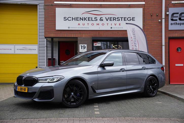 BMW 5 Serie Touring 530i M-Sport High Executive / BTW / Pano, Auto's, BMW, Bedrijf, Te koop, 5-Serie, 360° camera, ABS, Achteruitrijcamera