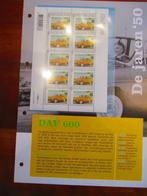 DAF 600 : 10 postzegels op A4 infoblad-dubbel, Ophalen of Verzenden, Nieuw, Auto's