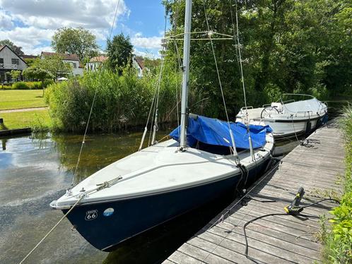 Zeilboot Randmeer Advance bj 2000 inc trailer en hulpmotor, Watersport en Boten, Zeilen en Zeiltoebehoren, Gebruikt, Genua of Fok