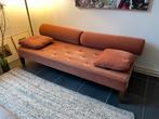 Mid-Century Velours Daybed, Ophalen, Gebruikt, 150 tot 200 cm, Tweepersoons
