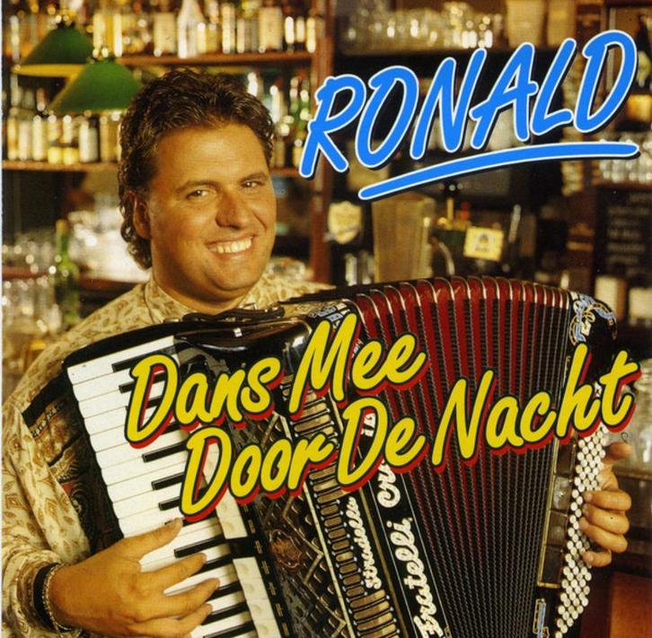C.D. (1994) : Ronald - Dans mee door de Nacht., Cd's en Dvd's, Cd's | Nederlandstalig, Gebruikt, Levenslied of Smartlap, Ophalen of Verzenden