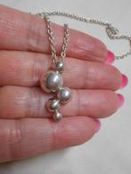 Zilveren verstelbare Pandora ketting met hanger nr.1087, Verstelbaar, Verzenden, Zo goed als nieuw, Zilver