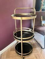 Goud-look bar / trolley, Ophalen, Zo goed als nieuw