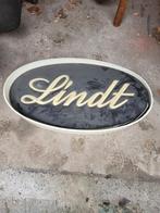 Uniek retro 60 lindt bord met verlichting groot en mooi, Verzamelen, Merken en Reclamevoorwerpen, Ophalen, Lichtbak of (neon) lamp