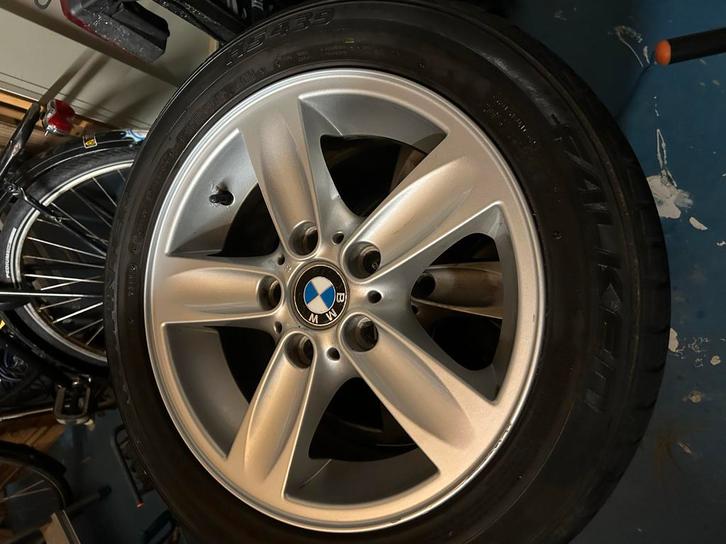 4 Winterbanden met velg, Auto-onderdelen, Banden en Velgen, Banden en Velgen, Winterbanden, 16 inch, 205 mm, Personenwagen, Gebruikt