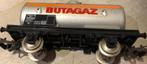 Modelspoor wagon Jouef - Butagaz HO - 11 cm, Hobby en Vrije tijd, Modeltreinen | H0, Gebruikt, Gelijkstroom, Fleischmann, Wagon