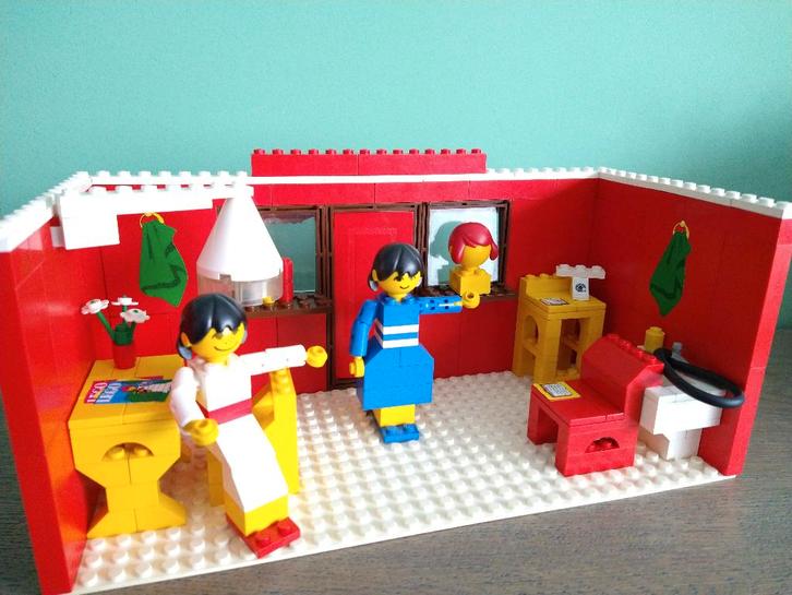 Lego Homemaker 230 Hairdresser Salon kapperszaak kapsalon, Kinderen en Baby's, Speelgoed | Duplo en Lego, Zo goed als nieuw, Lego