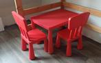 Ikea Mammut Tafel + 3 Stoelen, Ophalen, Gebruikt, Tafel(s) en Stoel(en)