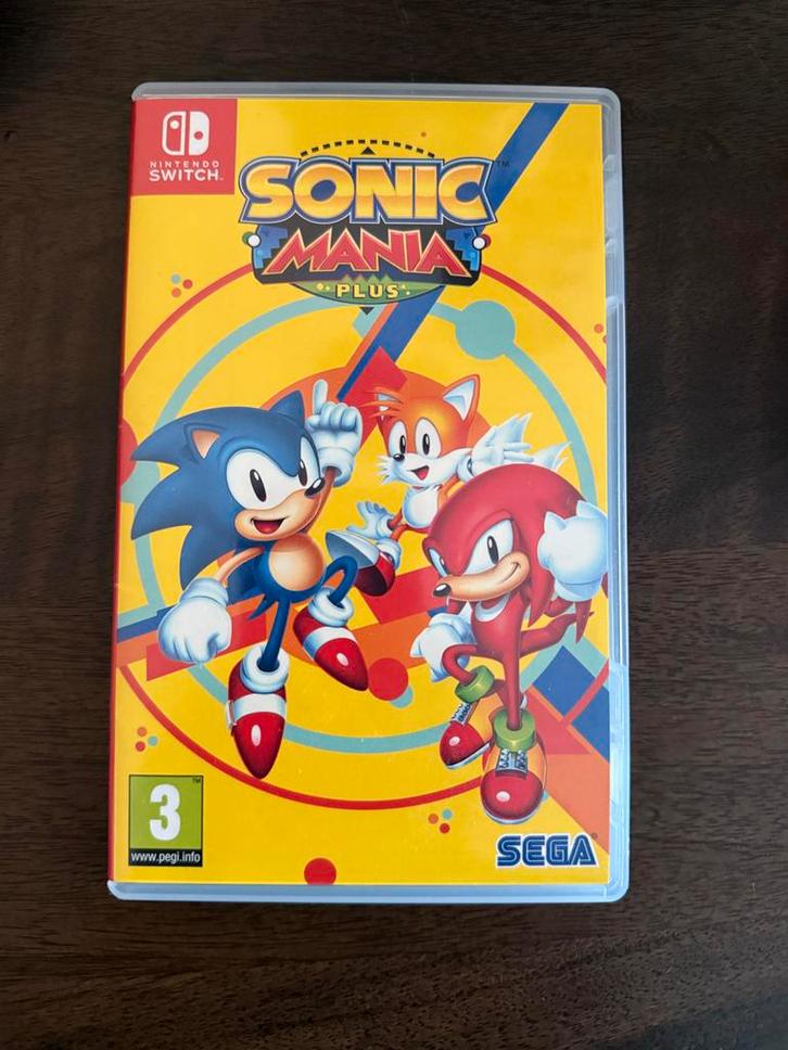 Sonic Mania Plus - Nintendo Switch, Spelcomputers en Games, Games | Nintendo Switch, Zo goed als nieuw, Platform, 2 spelers, Vanaf 7 jaar