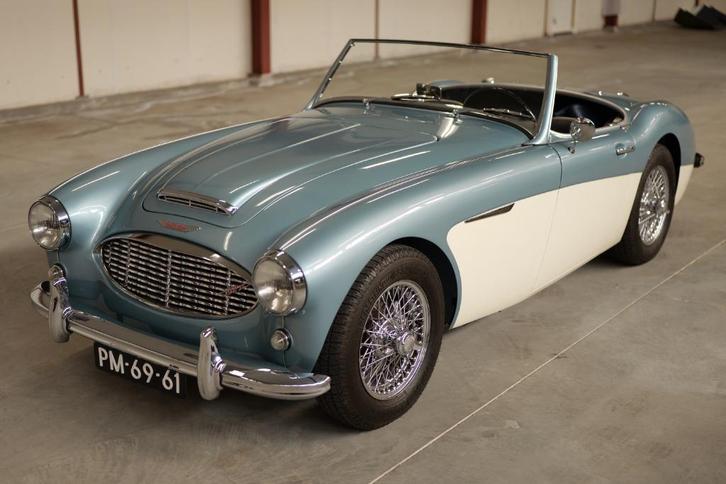 Eindejaar aanbieding: Austin Healy 100/6 in concoursstaat!, Auto's, Austin, Bedrijf, Benzine, Cabriolet, Handgeschakeld, Geïmporteerd