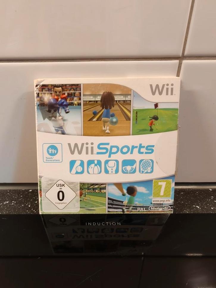 Wii Sports - Nintendo Wii, Spelcomputers en Games, Games | Nintendo Wii, Zo goed als nieuw, Sport, 3 spelers of meer, Vanaf 7 jaar