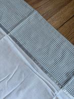 Laken wit met grijs, Jongetje of Meisje, Wit, Overige typen, Ophalen of Verzenden