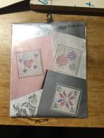 Diverse pakketjes Lanarte kerstkaarten borduren, Ophalen of Verzenden, Nieuw, Handborduren, Borduurpakket