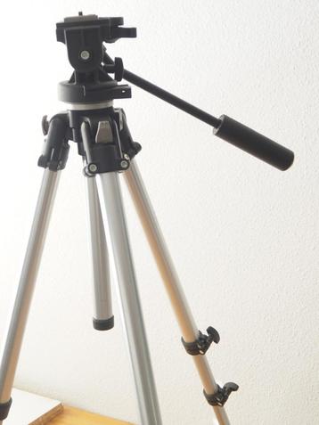 Manfrotto 190 professionele alum. tripod statief beschikbaar voor biedingen