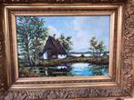 Boerderijtje in Reeuwijk, Antiek en Kunst, Kunst | Schilderijen | Klassiek, Ophalen