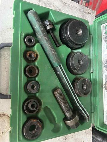 GREENLEE 3 6993 Sluggbuster Punch Set ISO (16.2 - 63.5 mm) beschikbaar voor biedingen