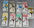 9 Spar Kruidenier Voetbal Speldjes, Ophalen of Verzenden, Gebruikt, Speldje of Pin