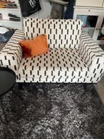 Love seat Torino cremewit/zwart, Ophalen, Tweepersoons, 75 tot 100 cm, Zo goed als nieuw
