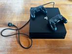 Playstation 4 PRO 1 TB met 2 controllers, Ophalen, Zo goed als nieuw, Met 2 controllers, Original