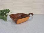 Schaal/kom teakhout. Vintage fruirltschaal/saladekom., Ophalen of Verzenden, ., ., .