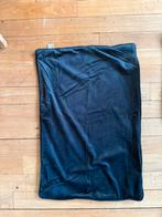 Fluwelen/velvet kussensloop zwart, Ophalen of Verzenden, Zo goed als nieuw, Zwart, Rechthoekig