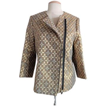 Dorothee Schumacher gouden jasje - maat 38 NIEUW beschikbaar voor biedingen
