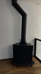 Houtkachel met pijp, Ophalen, Gebruikt, Houtkachel, Vrijstaand