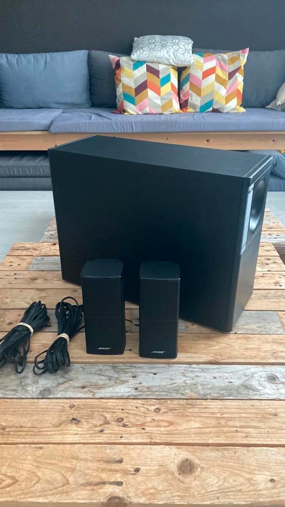 Bose acoustimass 5 serie 5, Audio, Tv en Foto, Luidsprekers, Zo goed als nieuw, Subwoofer, 120 watt of meer, Bose, Verzenden