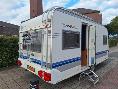 Hobby De Luxe Easy 460 ufe, Caravans en Kamperen, Caravans, Particulier, tot en met 4, 1000 - 1250 kg, Rondzit, Hobby, 4 tot 5 meter