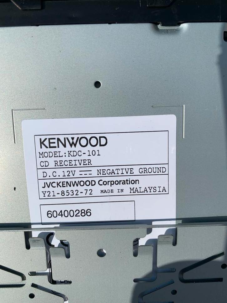 Kenwood KDC-101 Autoradio CD Receiver, Auto diversen, Autoradio's, Gebruikt, Ophalen of Verzenden
