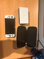 Nintendo Switch Oled Editie + Mario Kart (Zonder Doos), Gebruikt, Racen en Vliegen, Eén computer, Ophalen of Verzenden