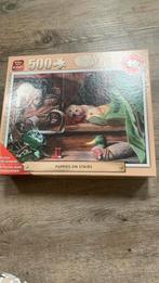 Puzzel puppy’s, Ophalen of Verzenden, 500 t/m 1500 stukjes, Zo goed als nieuw