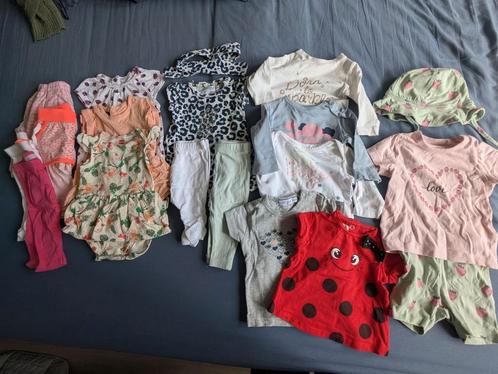 grote zomers kledingpakket babykleertjes 50-56, Kinderen en Baby's, Babykleding | Baby-kledingpakketten, Zo goed als nieuw, Maat 50