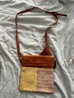 Fred de la Bretoniere vintage leren tas, Ophalen of Verzenden, Zo goed als nieuw, Bruin