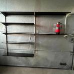 OPRUIMING industrieel design wandrek jaren 50 60 Tomado, Met plank(en), Gebruikt, 100 tot 150 cm, 150 tot 200 cm