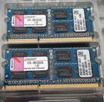 RAM GEHEUGEN | KINGSTON | 4GB (2X 2GB) SODIMM | APPLE, Ophalen of Verzenden, Zo goed als nieuw, DDR3, Laptop