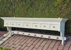 GROOT oud rek kapstok met 7 lades + 8 haken / schap regaal, Ophalen