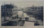 Mooie oude Briefkaart : Groeten uit het centrum van Lemmer., Ophalen of Verzenden, 1920 tot 1940, Gelopen, Friesland