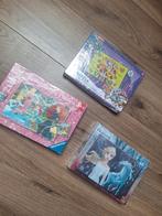 Puzzel Set: Frozen, Paw Patrol & Prinsessen, Ophalen of Verzenden, Meer dan 50 stukjes, Zo goed als nieuw, 4 tot 6 jaar