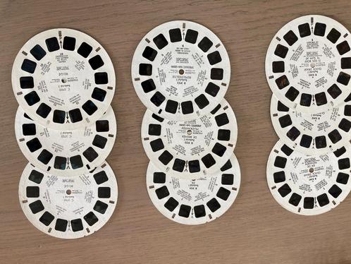9 view-master schijfjes Quick Draw, Grimm en Belgie, Verzamelen, Speelgoed, Gebruikt, Verzenden