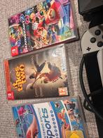 Nintendo Switch Oled, Ophalen of Verzenden, Zo goed als nieuw, Met 2 controllers, Switch OLED