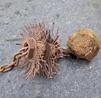 Schoorsteenveger set met zware ijzeren bal, Ophalen of Verzenden, Gebruikt