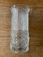 Vintage glazen persglas vaas FIDENZA GLASS ITALY, Antiek en Kunst, Antiek | Glas en Kristal, Ophalen of Verzenden