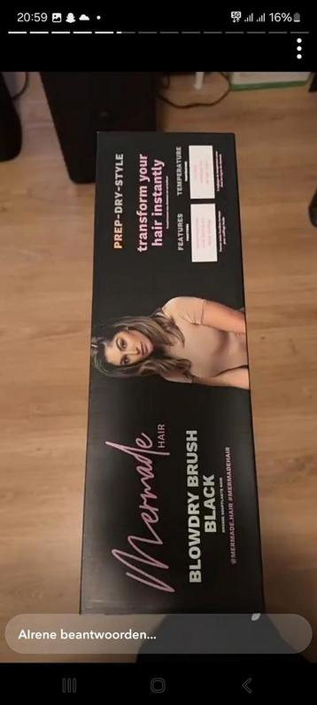 Mermade hair brush infrared koopje beschikbaar voor biedingen