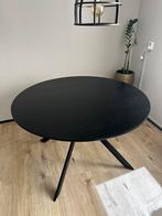 Ronde eettafel, Huis en Inrichting, Tafels | Eettafels, Ophalen, Zo goed als nieuw, Rond, 100 tot 150 cm