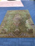 Super Leuk Groen Vintage Vloerkleed van Zuiver Scheerwol., Ophalen